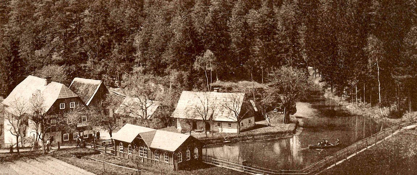 Starý mlýn kolem roku 1905